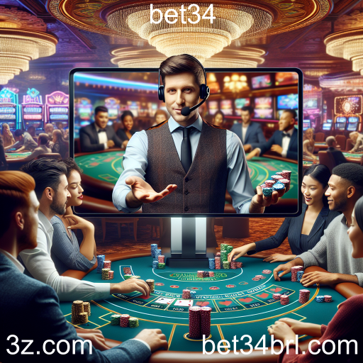 A Experiência de Cassino Ao Vivo no Bet34: Imersão e Emoção em Cada Jogo